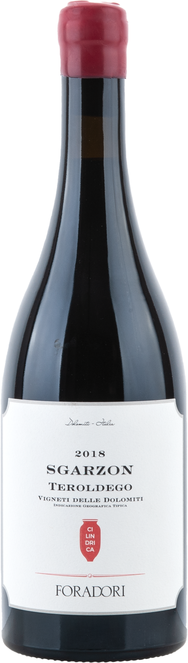 Foradori Sgarzon Cilindrica Teroldego Vigneti delle Dolomiti IGT 2018