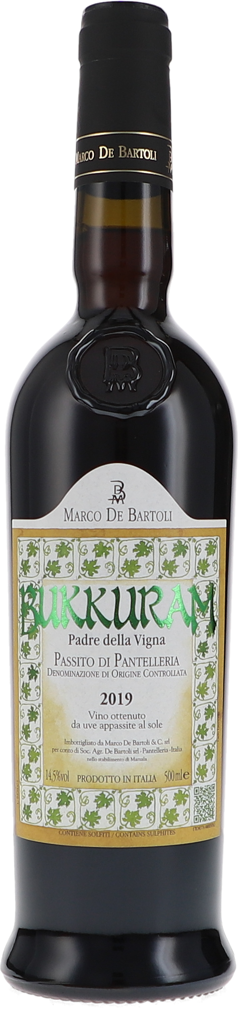 Marco de Bartoli Bukkuram "Padre della Vigna" Passito di Pantelleria DOC