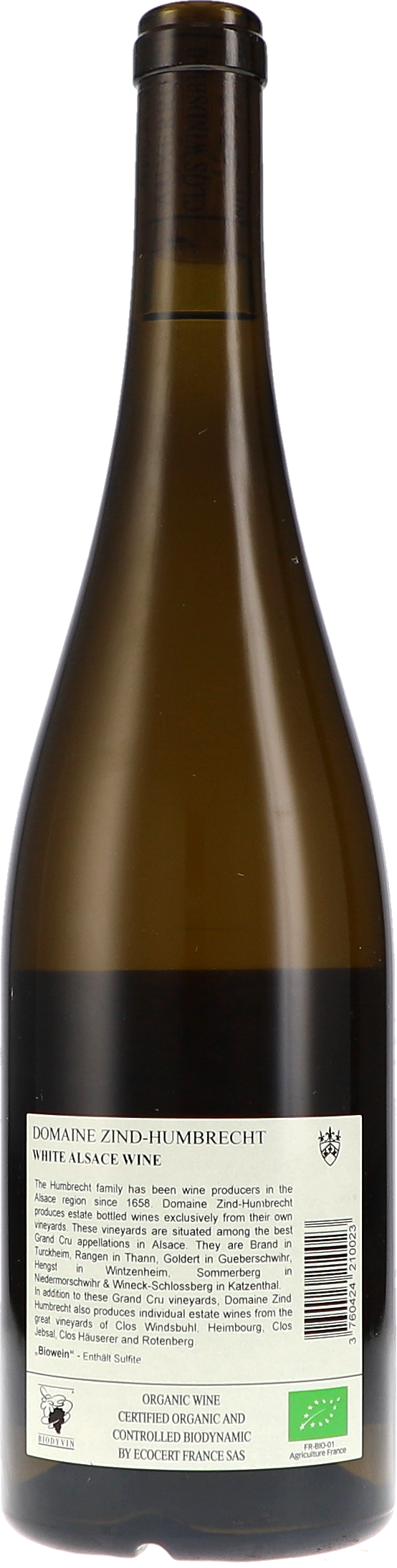 Zind-Humbrecht Auxerrois Clos Windsbuhl