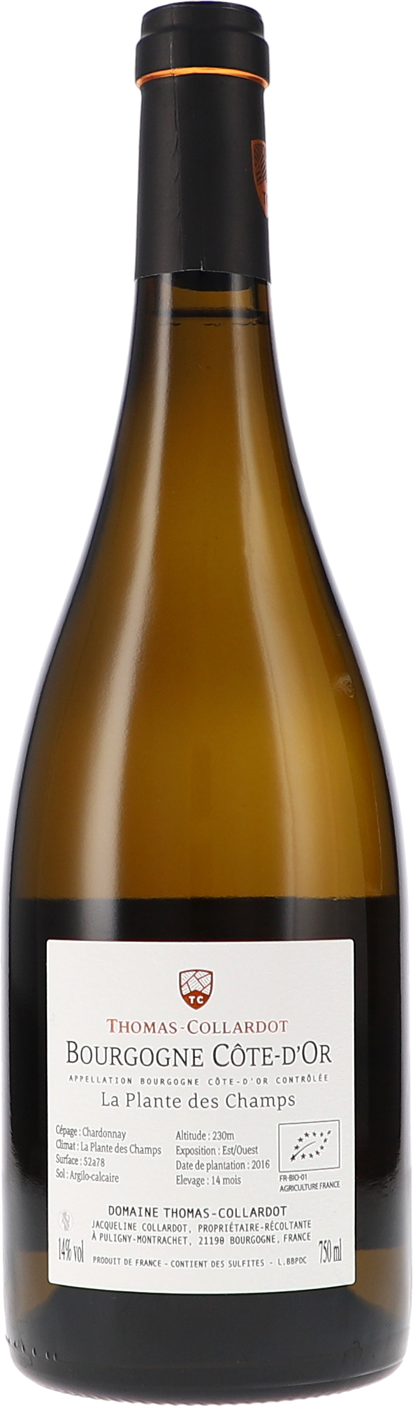 Thomas-Collardot Bourgogne blanc "La Plante des Champs" AOC