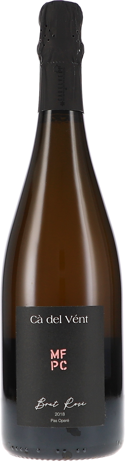 Cà del Vént MFPC VSQ Brut Rosé Pas Operé 2018