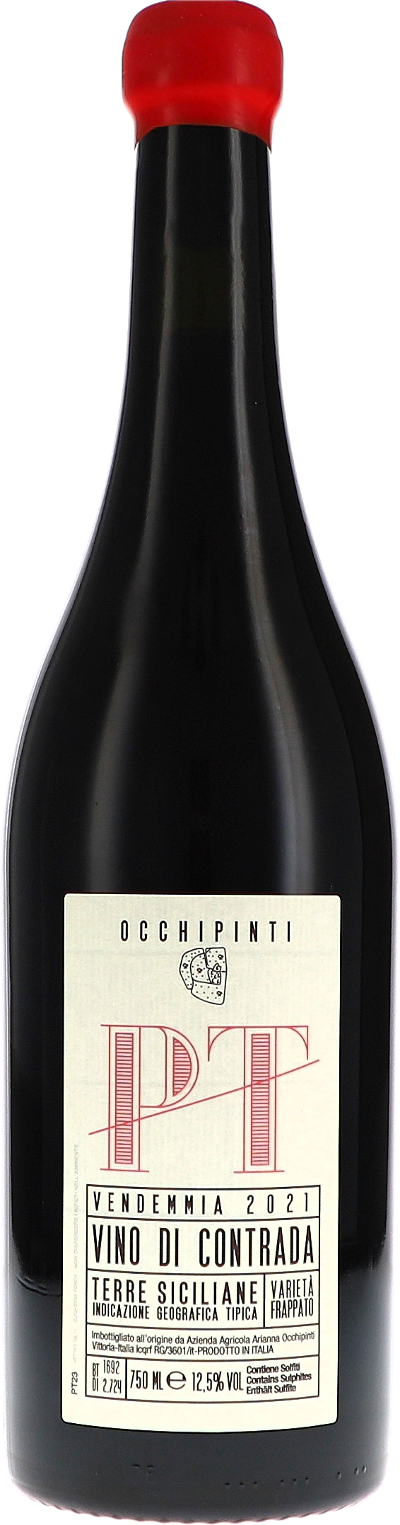 Occhipinti "PT" Pettineo Vino di Contrada IGT Sicilia 2022
