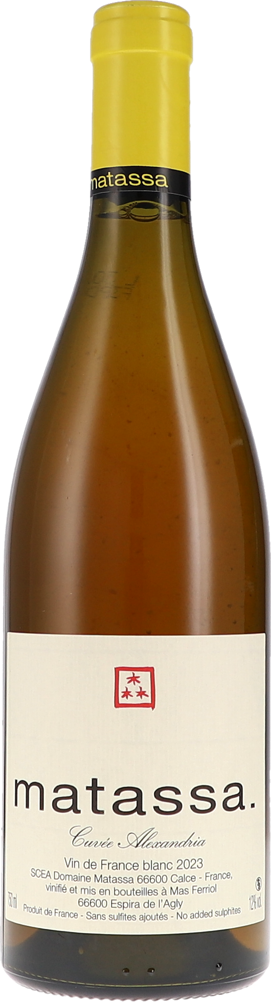 Matassa Cuvée Alexandria VdF blanc 2023