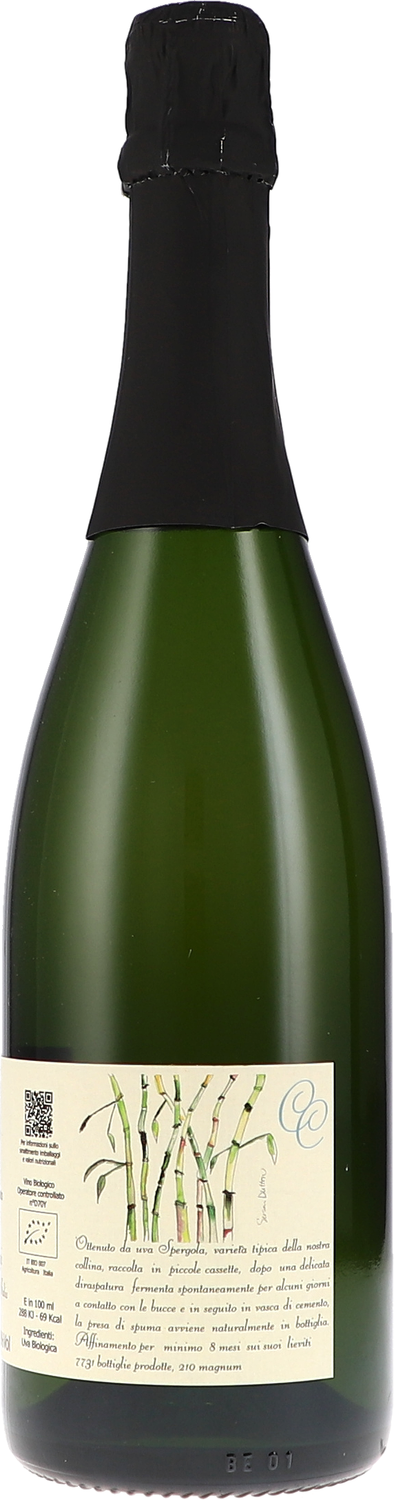 Cinque Campi Particella 128, Spumante dell'Emilia IGT 2022