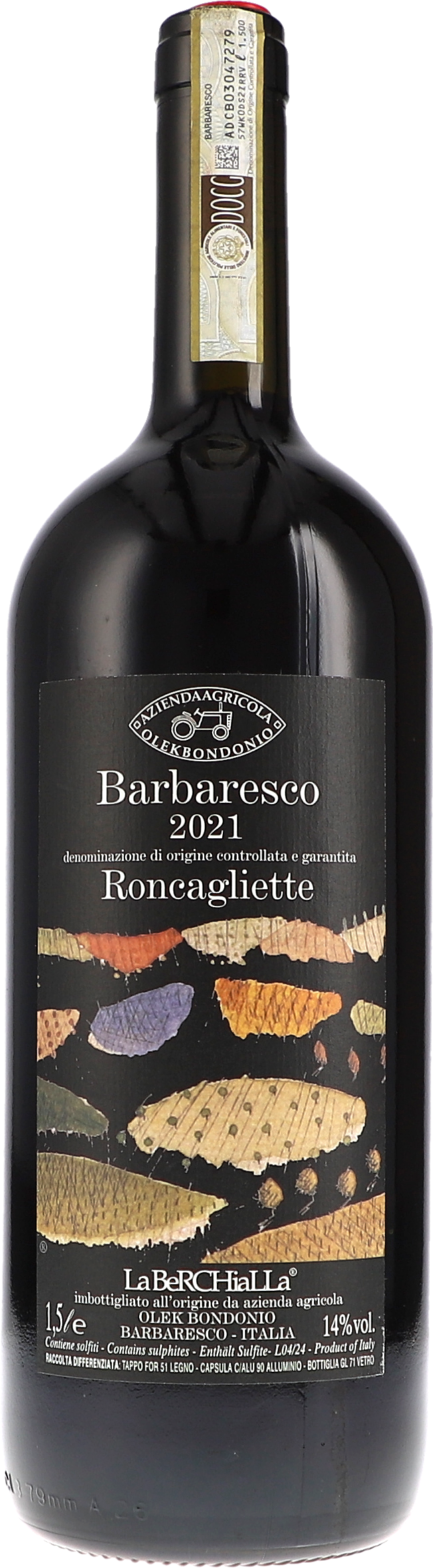 Olek Bondonio Barbaresco Roncagliette DOCG