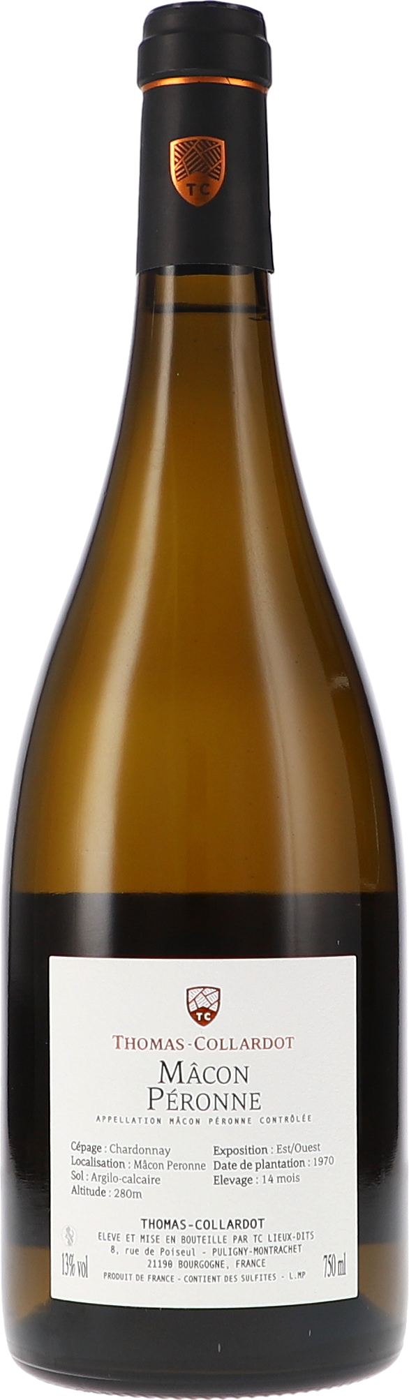 Thomas-Collardot Mâcon Péronne blanc AOC