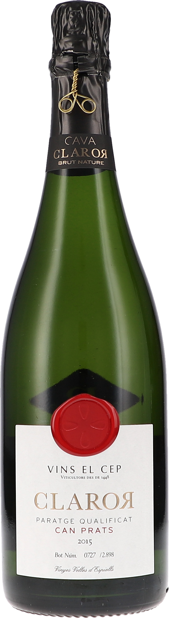 Vins El Cep CLAROR Can Prats, Brut Nature
