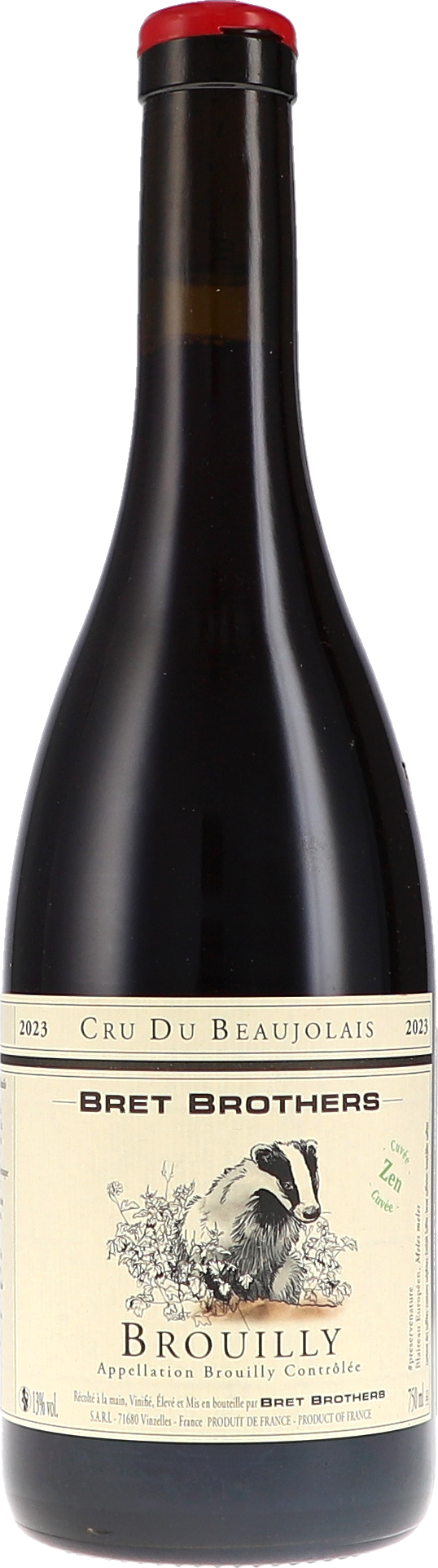 Bret Brothers Beaujolais, Brouilly Zen AOC 2023
