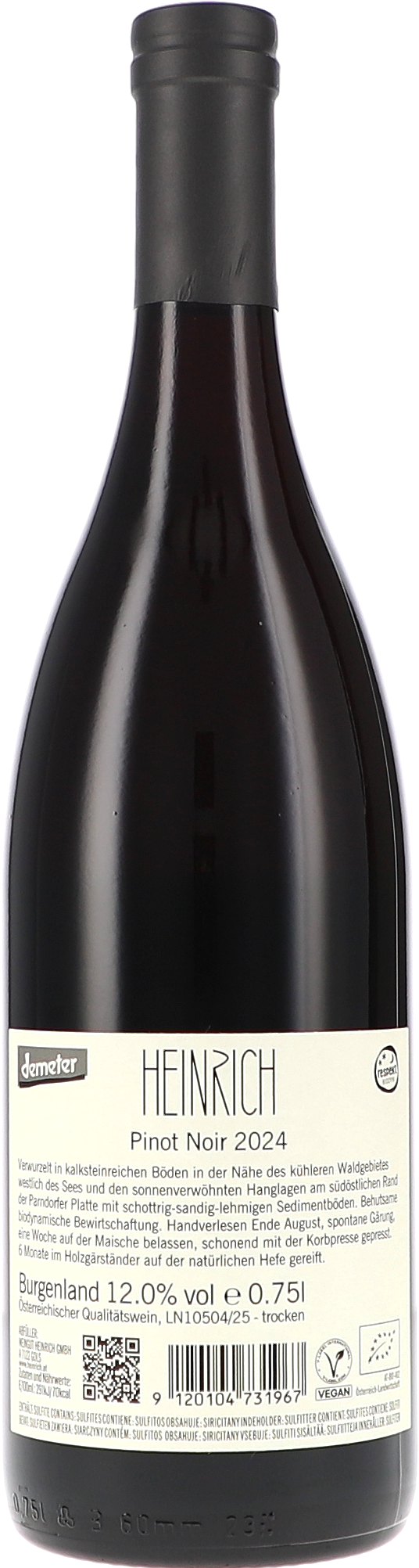 Heinrich Pinot Noir