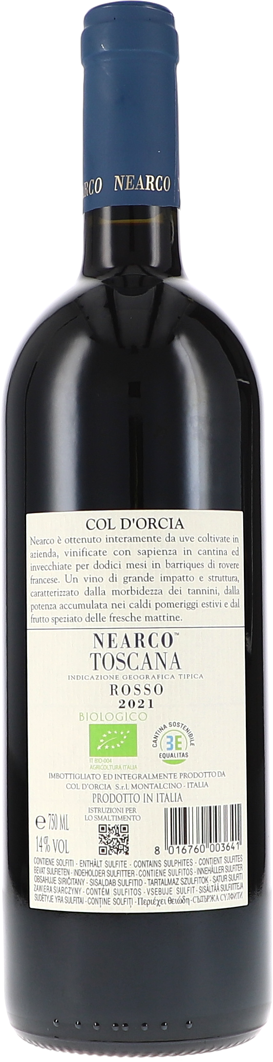 Col d'Orcia Nearco Toscana Rosso IGT