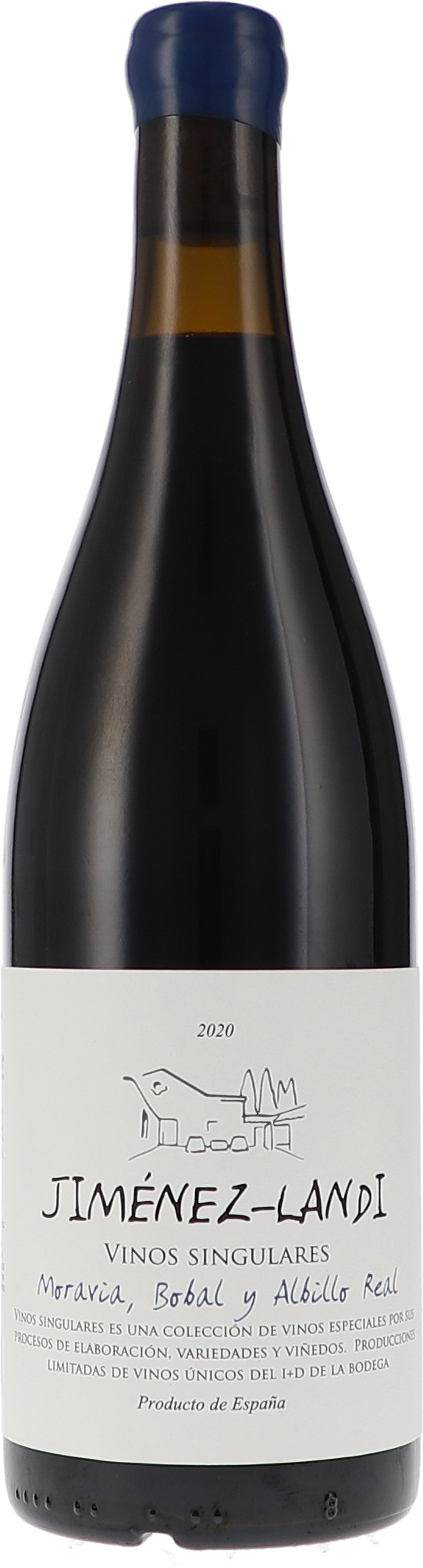 Jimenez - Landi Moravia, Bobal & Albillo Real, Vino Tinto 2020