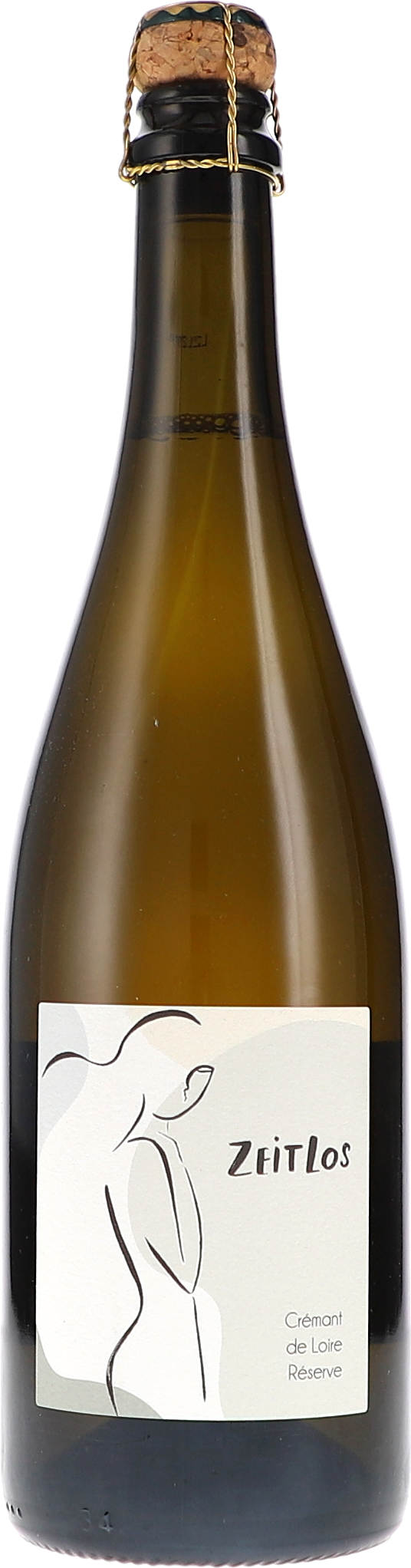 Liv Vincendeau Crémant de Loire Réserve "Zeitlos" Zéro Brut AOP 2019
