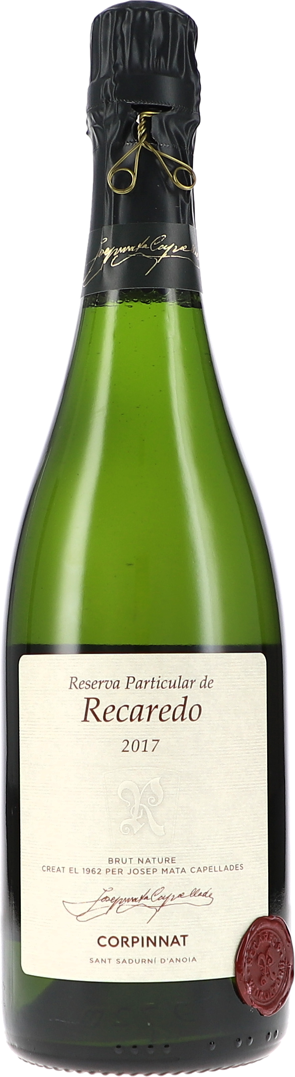 Recaredo Reserva Particular, Brut Nature 2017
