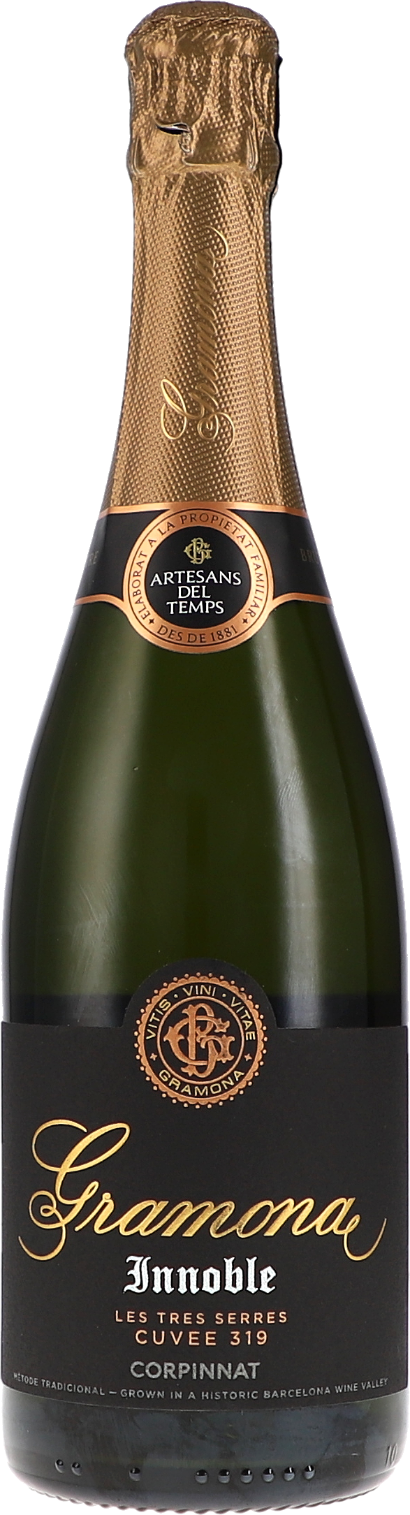 Gramona Innoble, Les Tres Serres Cuvee 319, Brut Nature nan
