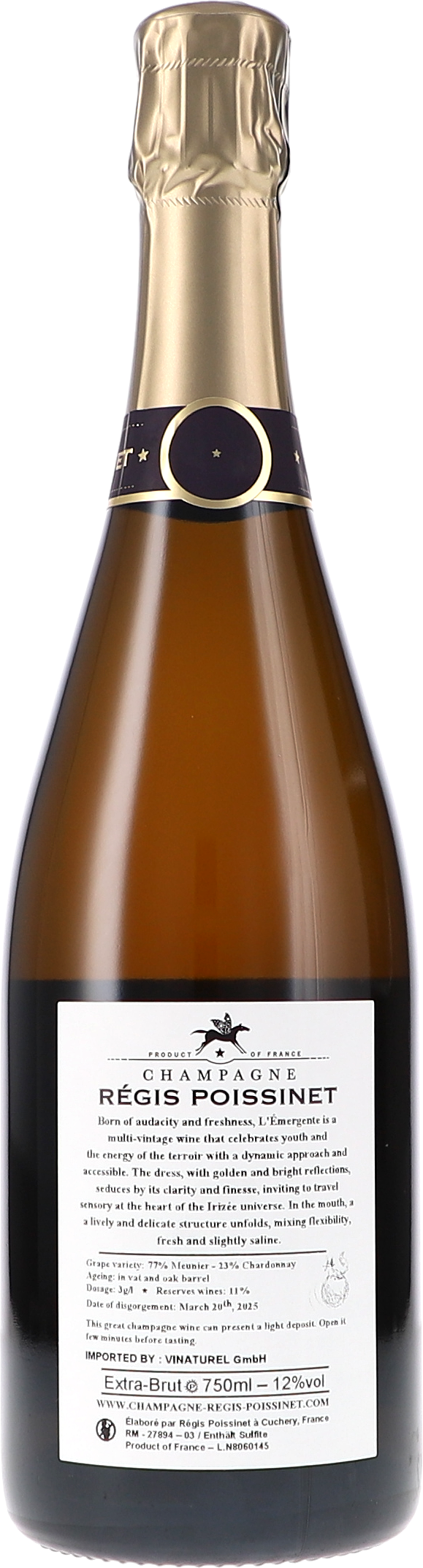 Régis Poissinet L'émergente, Extra Brut nan