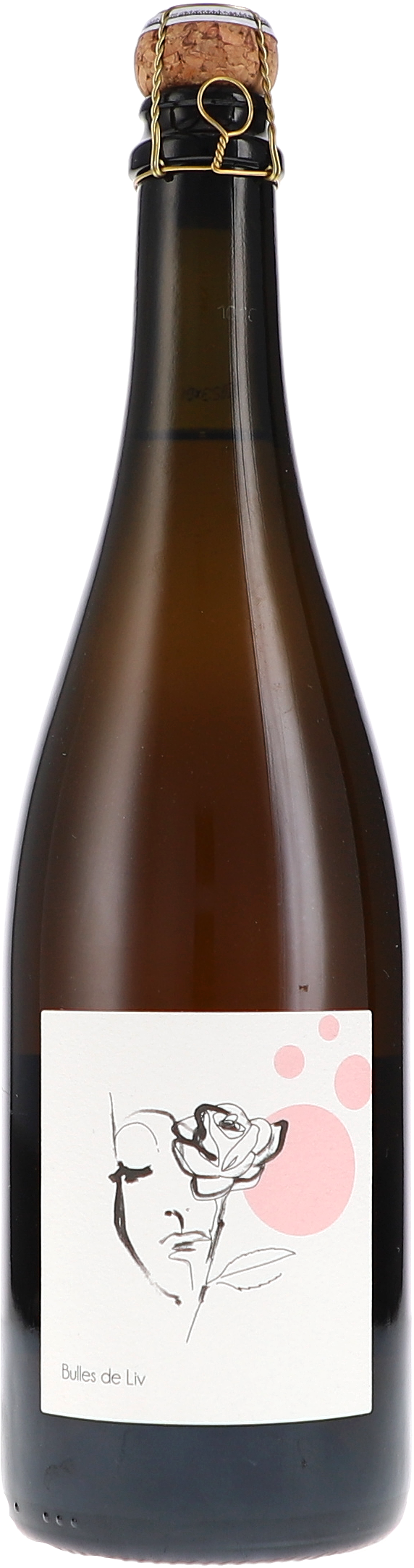 Liv Vincendeau Bulles de Liv, Crémant de Loire Rosé, Extra Brut AOP 2023