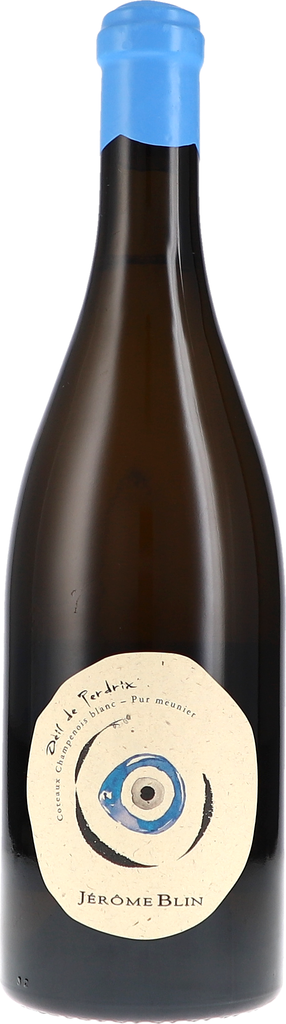 Jérôme Blin Coteaux Champenois Blanc, Œil de Perdrix, Bio-Siegel