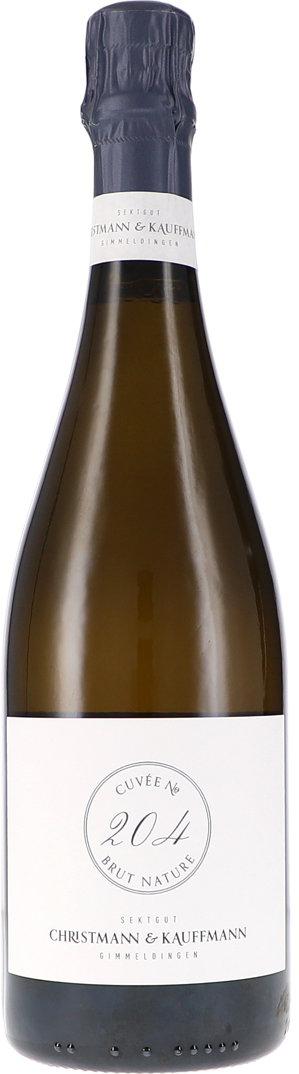 Christmann & Kauffmann Cuvée No. 204, Sekt Brut Nature