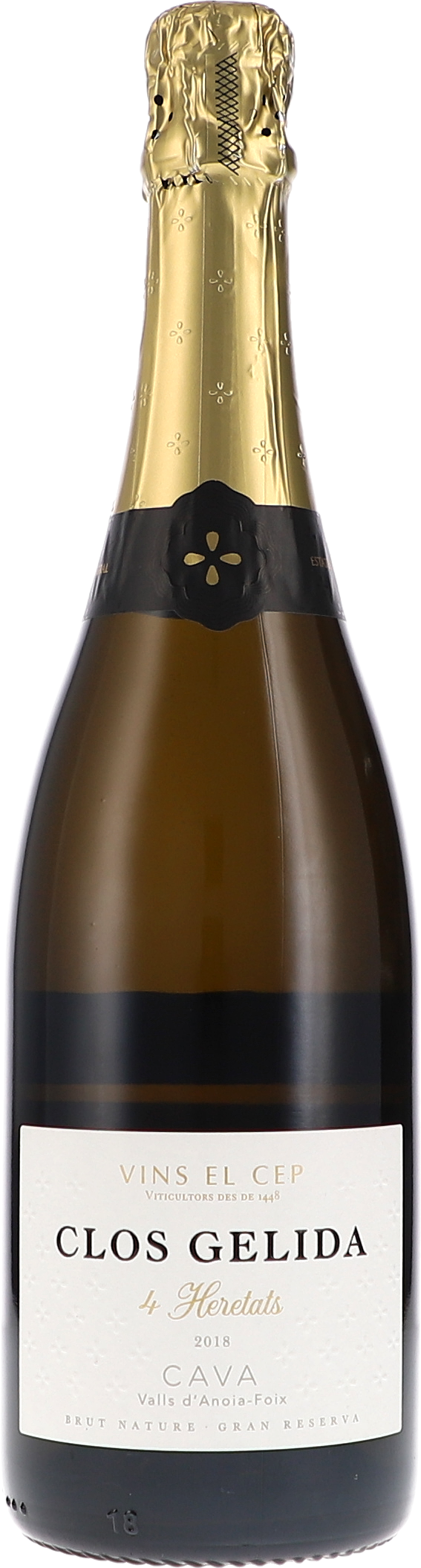 Vins El Cep Clos Gelida 4 Heretats, Brut Nature Gran Reserva