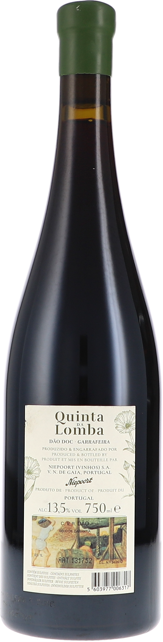 Quinta da Lomba - Niepoort Quinta da Lomba Tinto, Garrafeira Dão DOC