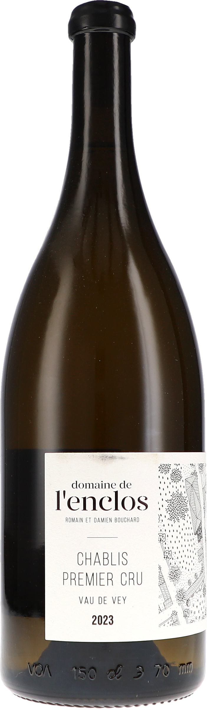 de l'Enclos Chablis 1er Cru Vau de Vey AOC 2023