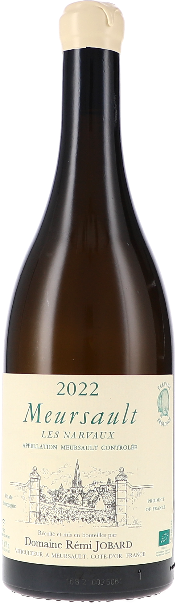 Rémi Jobard Meursault Les Narvaux Élevage Prolongé AOC 2022