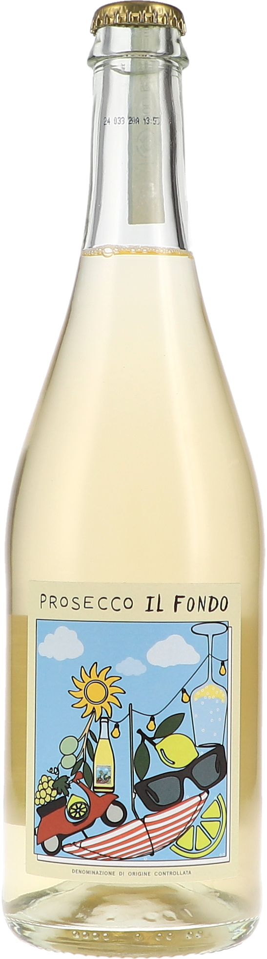 Fidora Civranetta Prosecco DOC Frizzante "il fondo" Design-Edition nan