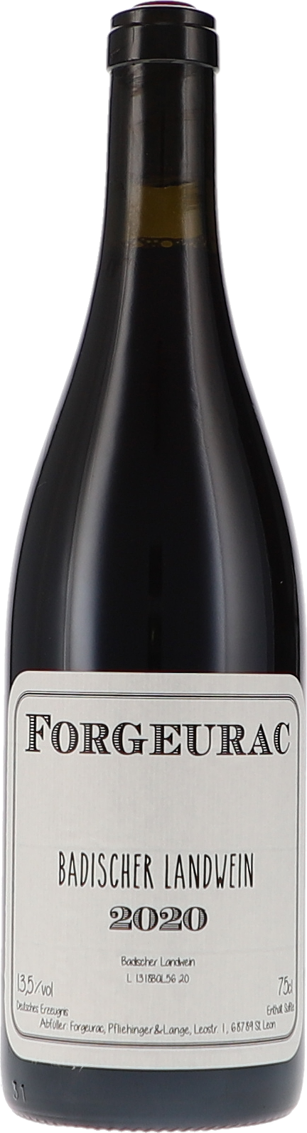 Forgeurac Badischer Landwein Rot 2022