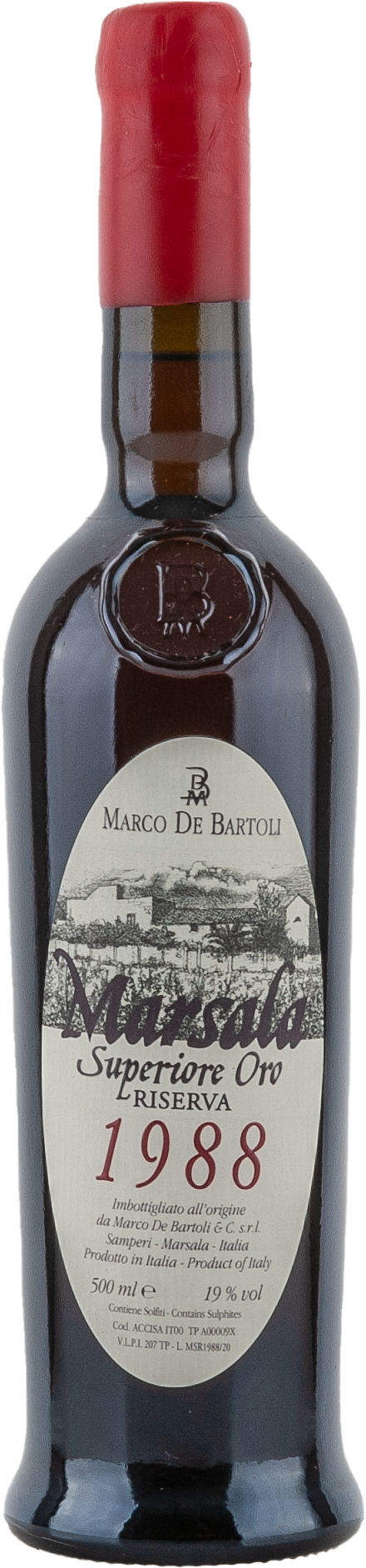 Marco de Bartoli Marsala Superiore Oro Riserva 1988