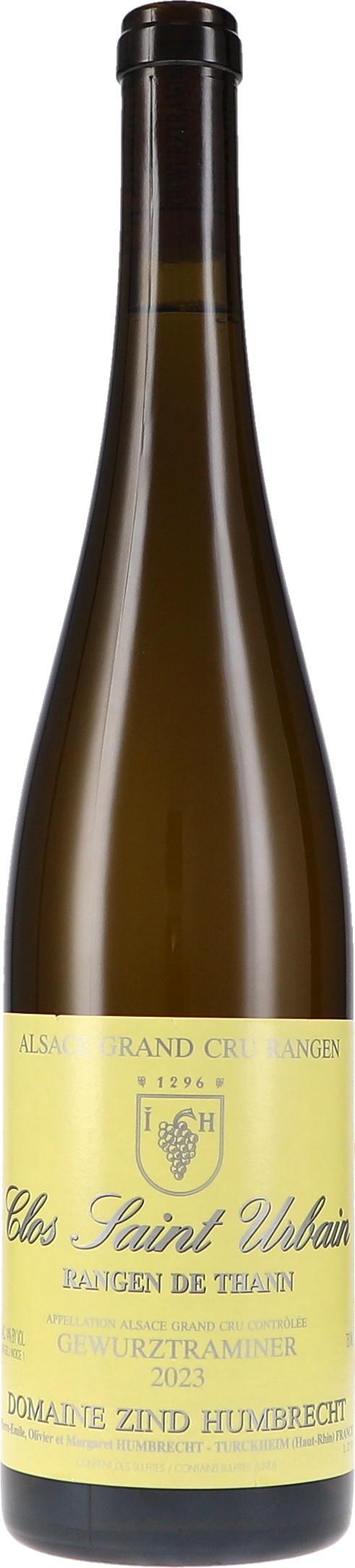 Zind-Humbrecht Gewürztraminer Rangen de Thann Clos-Saint-Urbain Grand Cru