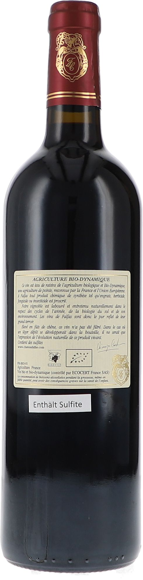 Château Falfas Château Falfas, Côtes de Bourg AOC