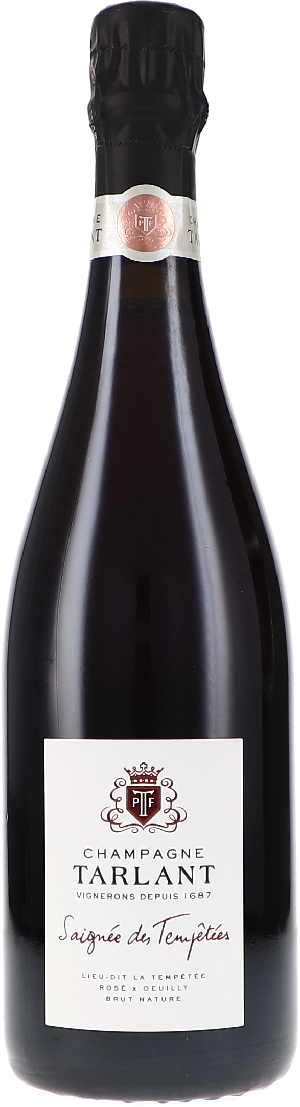 Tarlant Saignée des Tempêtées, Rosé de Saignée, Brut Nature 2018