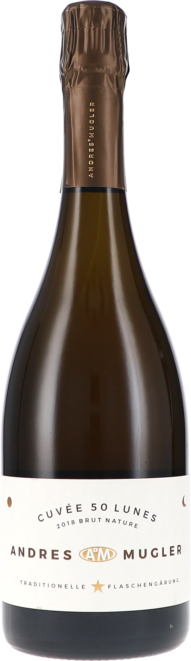 Andres&Mugler Cuvée 50 Lunes Sekt Brut Nature 2018