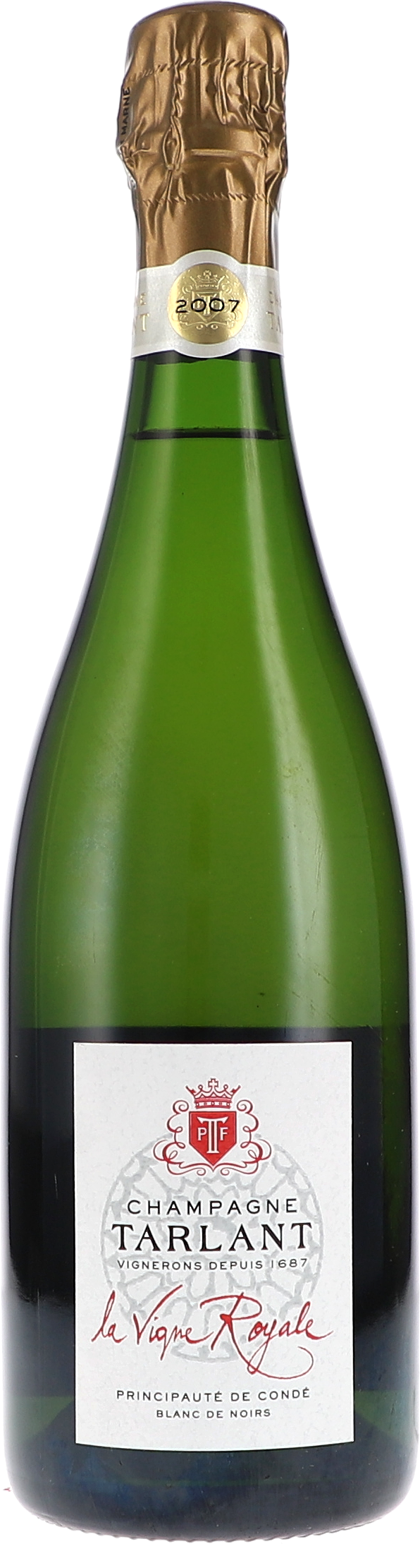 Tarlant La Vigne Royale, Brut Nature, Blanc de Noirs 2007