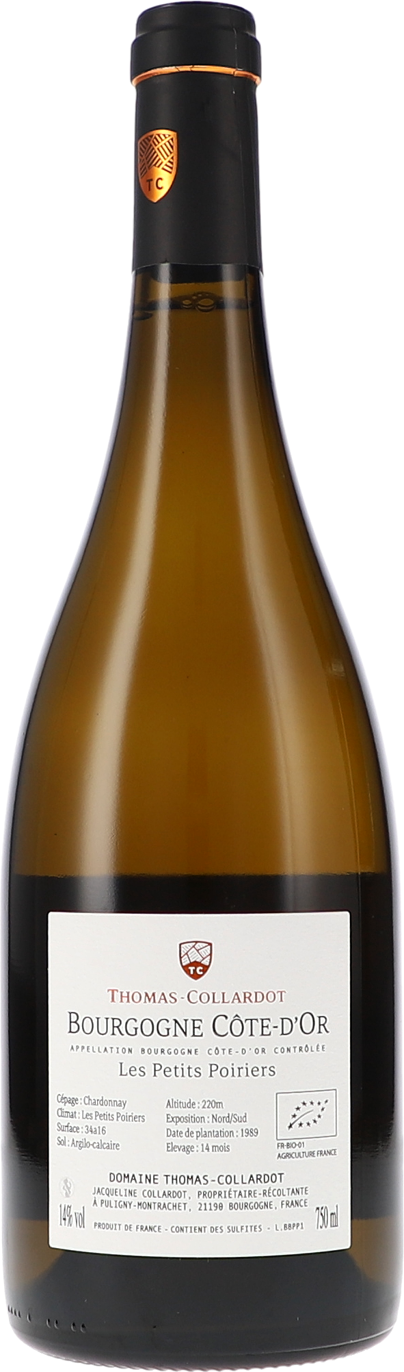 Thomas-Collardot Bourgogne blanc "Les Petits Poiriers" AOC