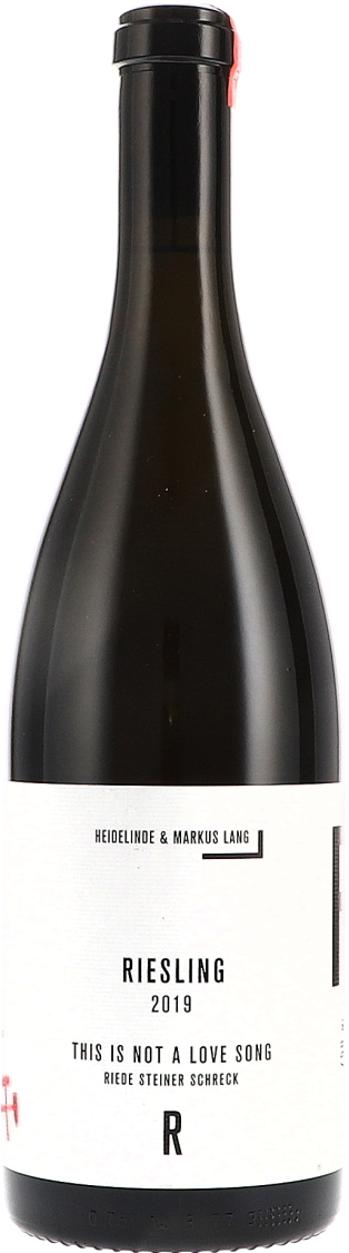 HM Lang Riesling Riede Steiner Schreck "This is not a love song" 2019