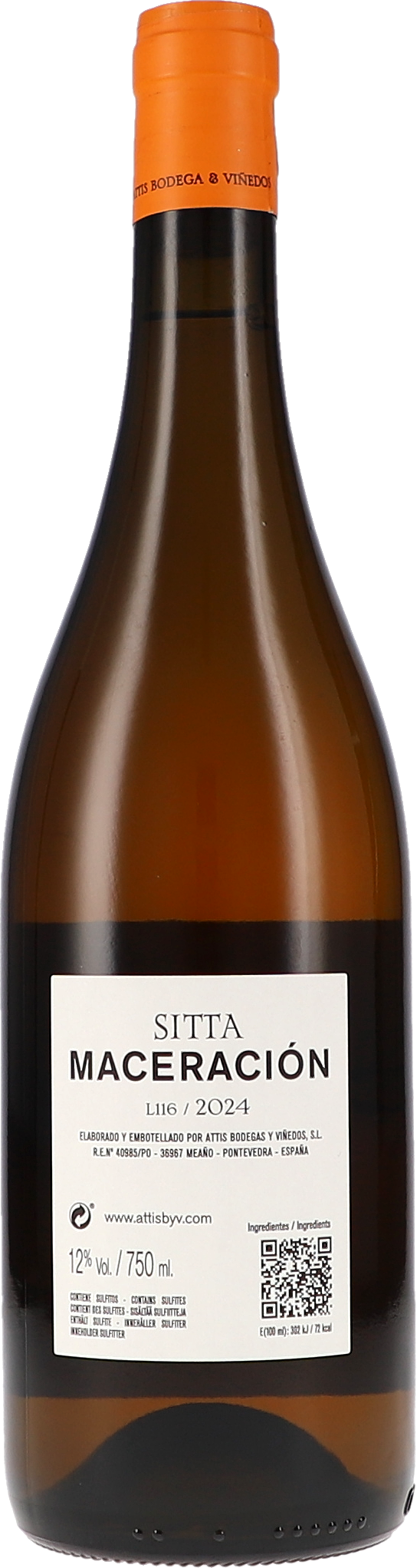 Attis Bodegas y Vinedos Sitta Maceracion