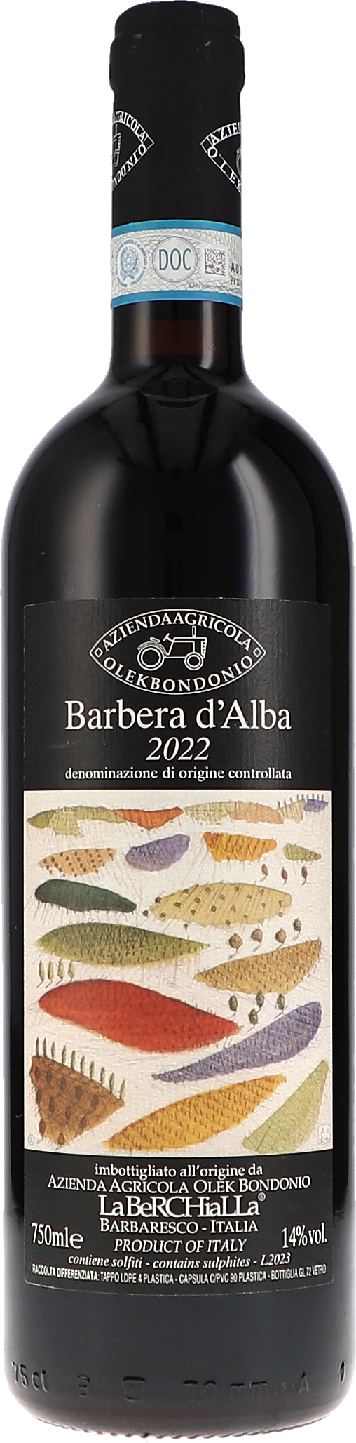 Olek Bondonio Barbera d'Alba DOC