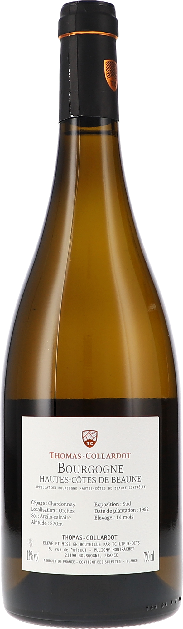 Thomas-Collardot Bourgogne Hautes-Côtes de Beaune, blanc AOC