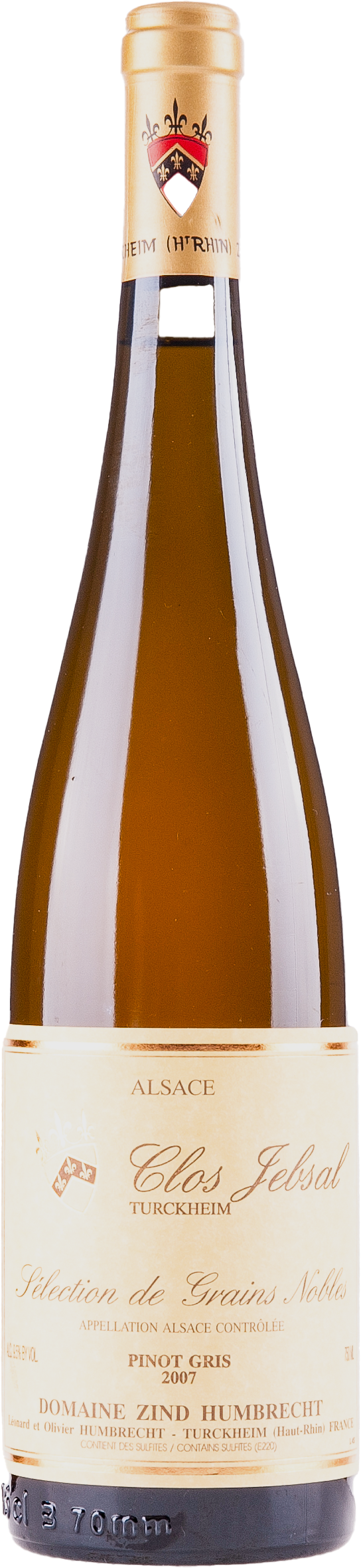 Zind-Humbrecht Pinot Gris Clos Jebsal, Sélection de Grains Nobles
