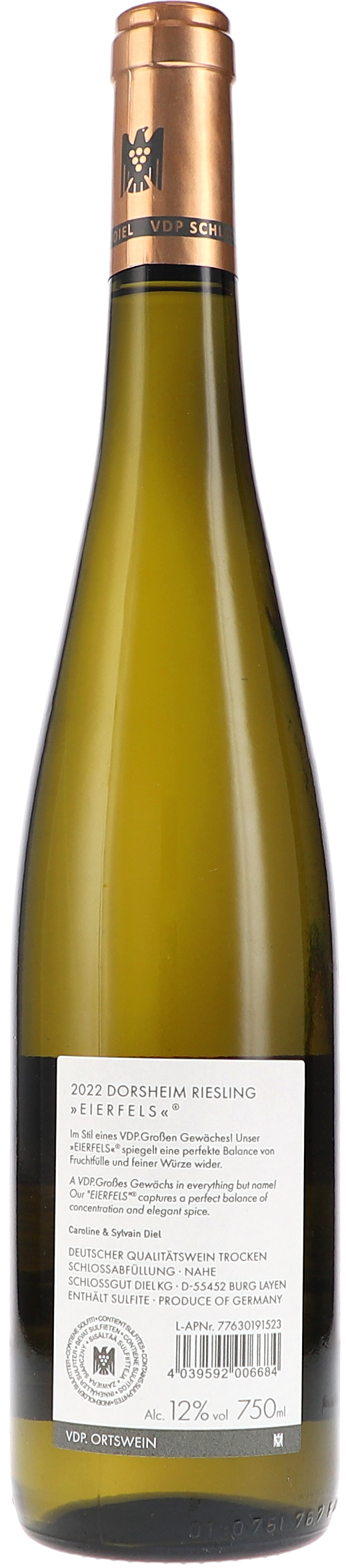 Diel Dorsheim Riesling "Eierfels"